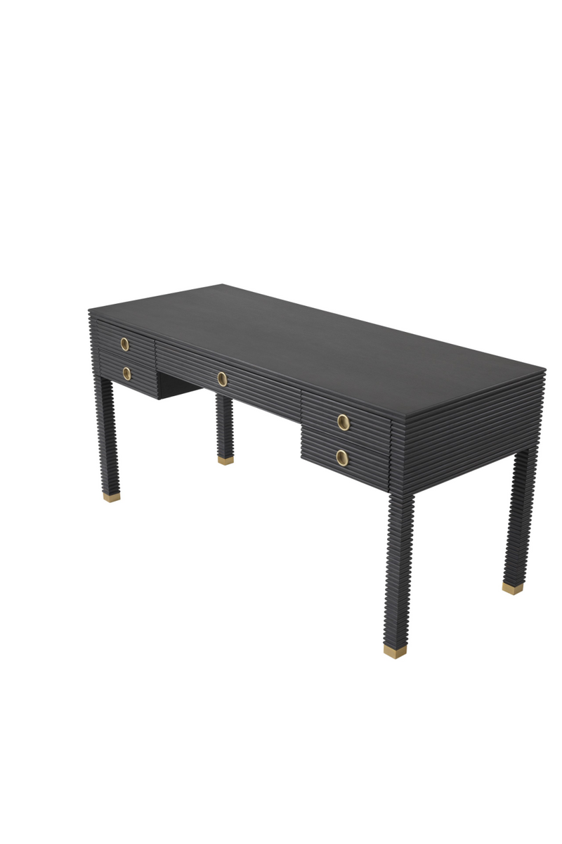 Charcoal Oak Desk | Eichholtz Dimitrios | Eichholtz Miami