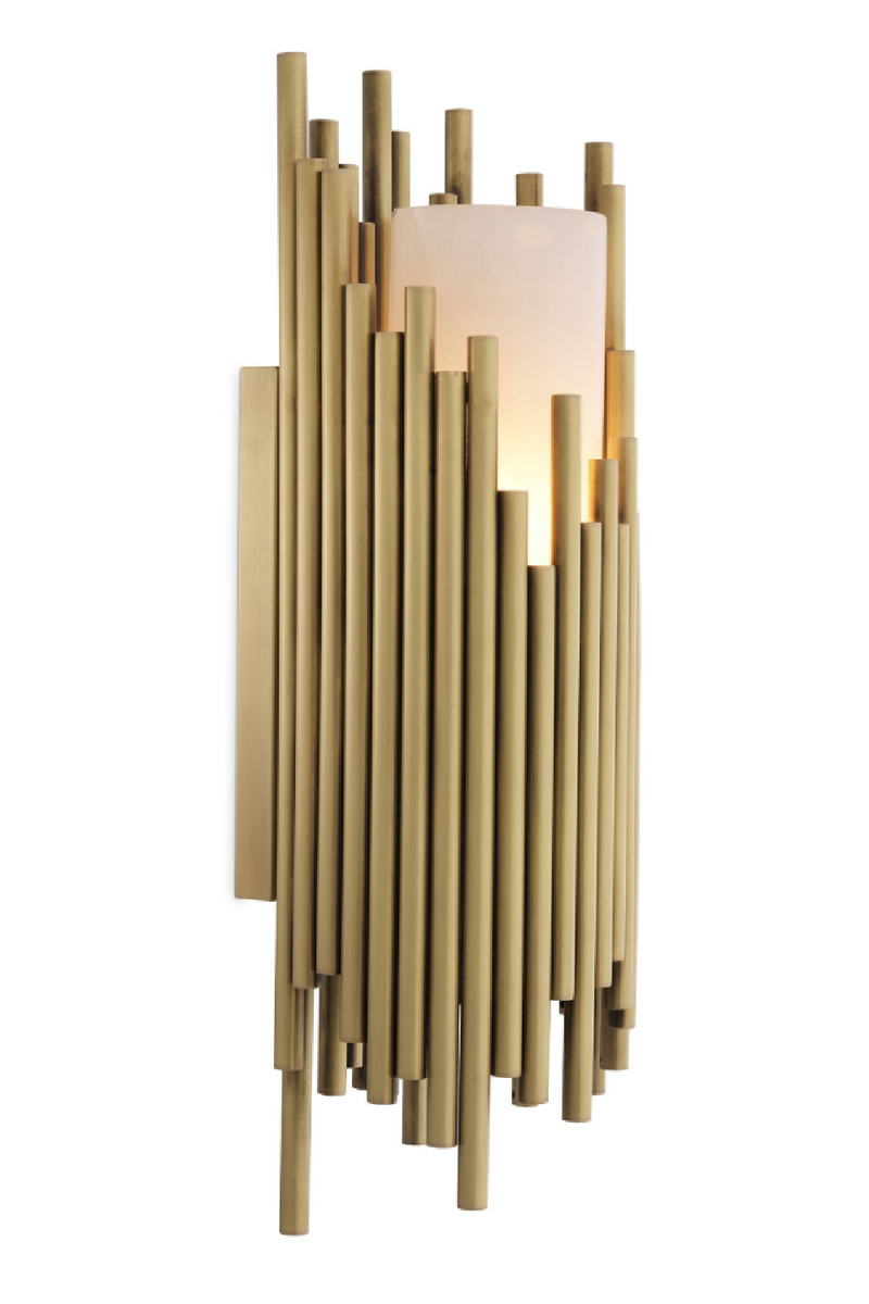 Alabaster Brass Wall Lamp | Eichholtz Bartoli | Eichholtz Miami