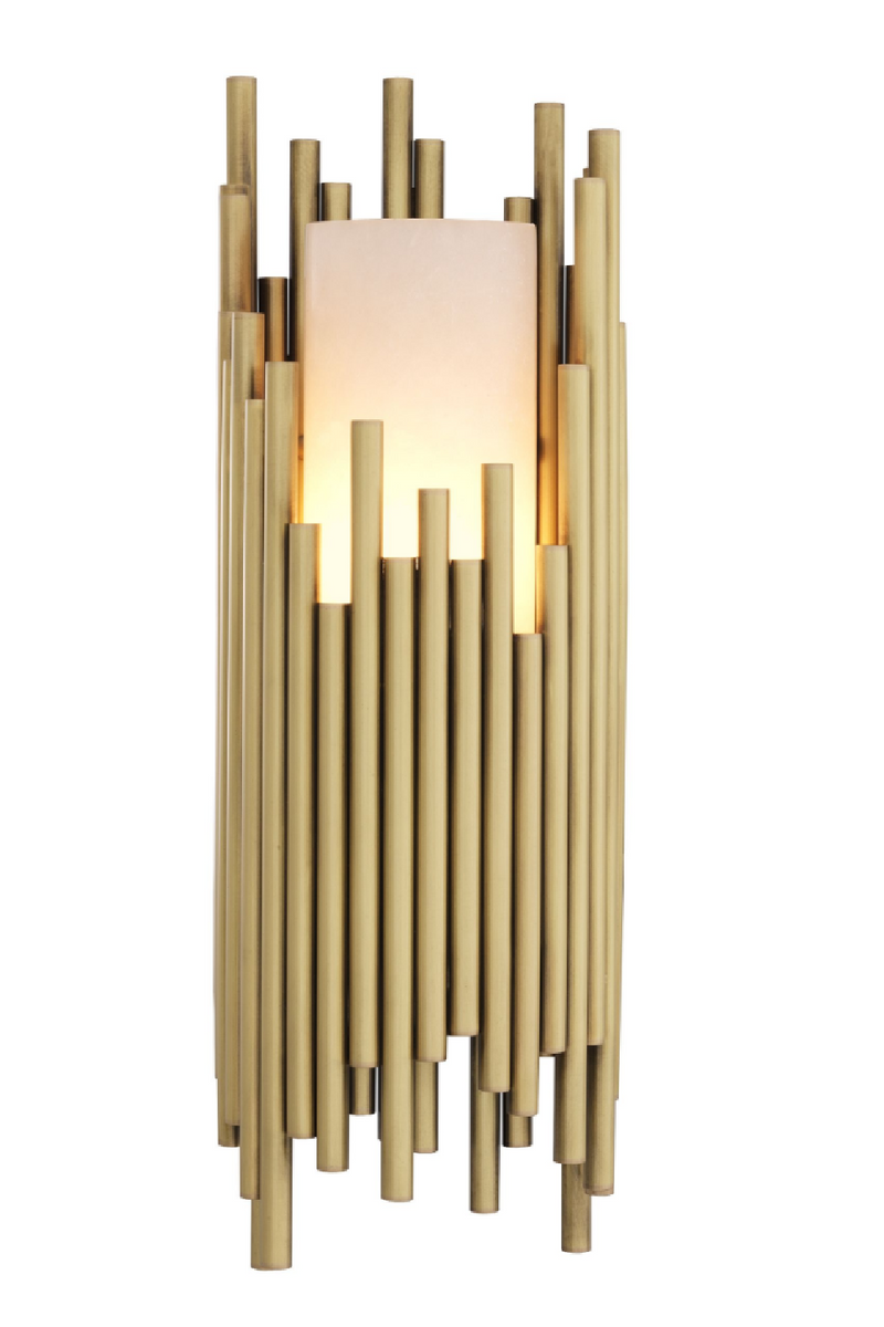 Alabaster Brass Wall Lamp | Eichholtz Bartoli | Eichholtz Miami