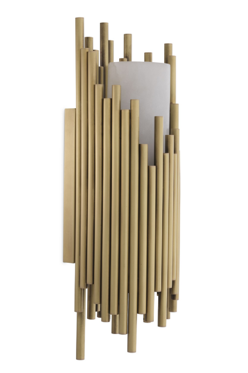 Alabaster Brass Wall Lamp | Eichholtz Bartoli | Eichholtz Miami