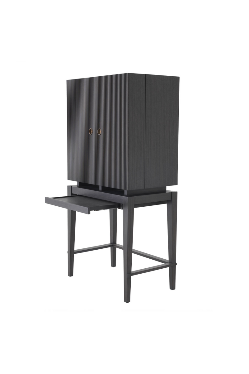 Charcoal Oak Storage Cabinet | Eichholtz Dimitros | Eichholtz Miami