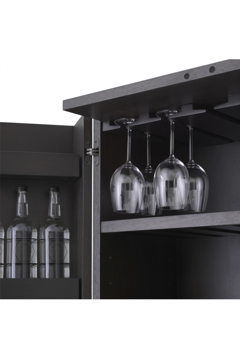 Charcoal Oak Storage Cabinet | Eichholtz Dimitros | Eichholtz Miami