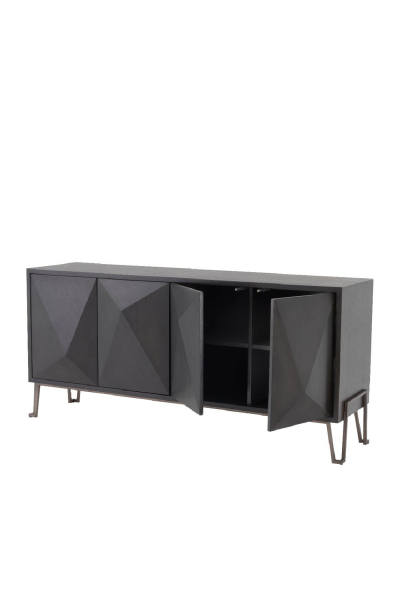 Modern Brown Oak Media/TV Cabinet - Eichholtz Highland | Eichholtzmiami.com