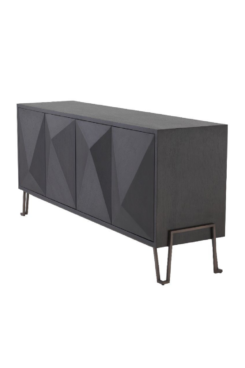 Modern Brown Oak Media/TV Cabinet - Eichholtz Highland | Eichholtzmiami.com