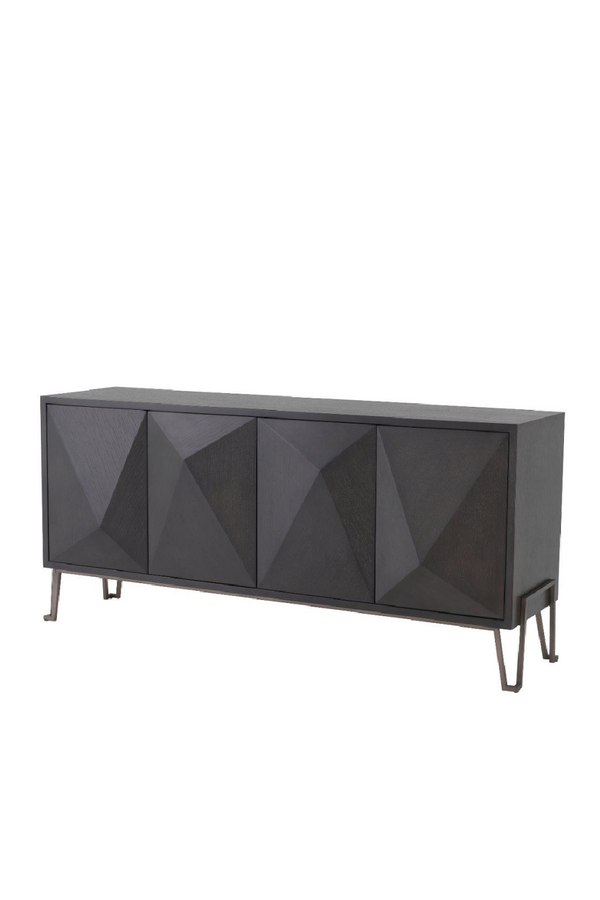 Modern Brown Oak Media/TV Cabinet - Eichholtz Highland | Eichholtzmiami.com