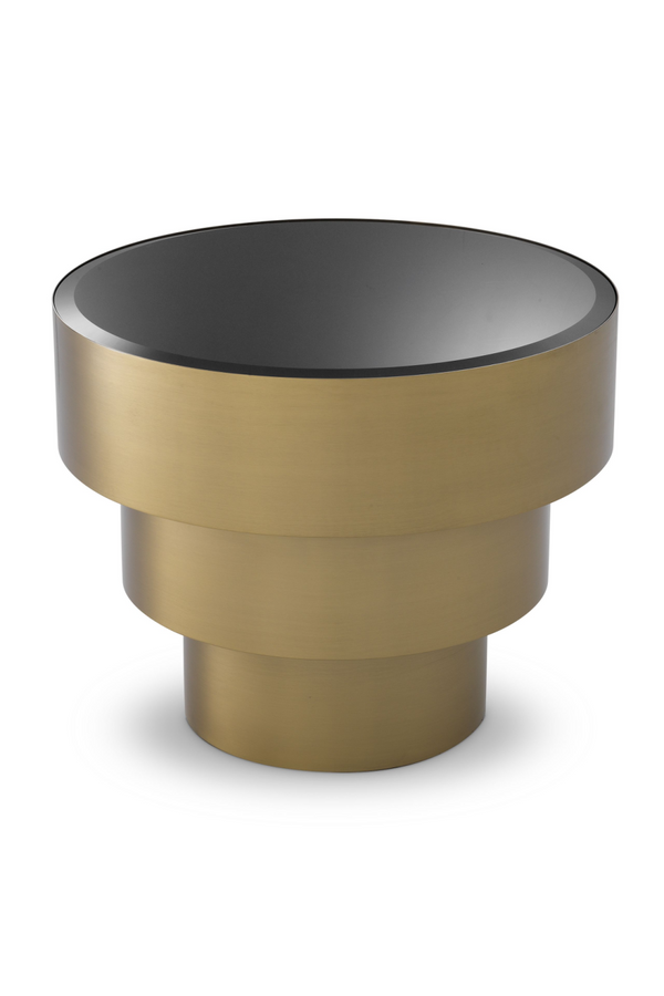 Brass Layered Side Table | Eichholtz Sinclair | Eichholtz Miami