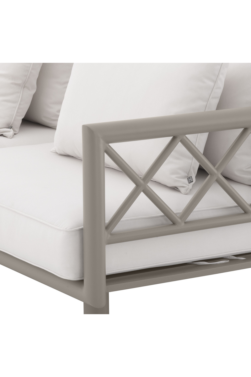 Gray Sunbrella Outdoor Sofa | Eichholtz Mandelieu | Eichholtz Miami