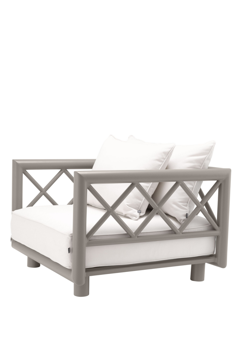 Gray Sunbrella Outdoor Lounge Chair | Eichholtz Mandelieu | Eichholtz Miami