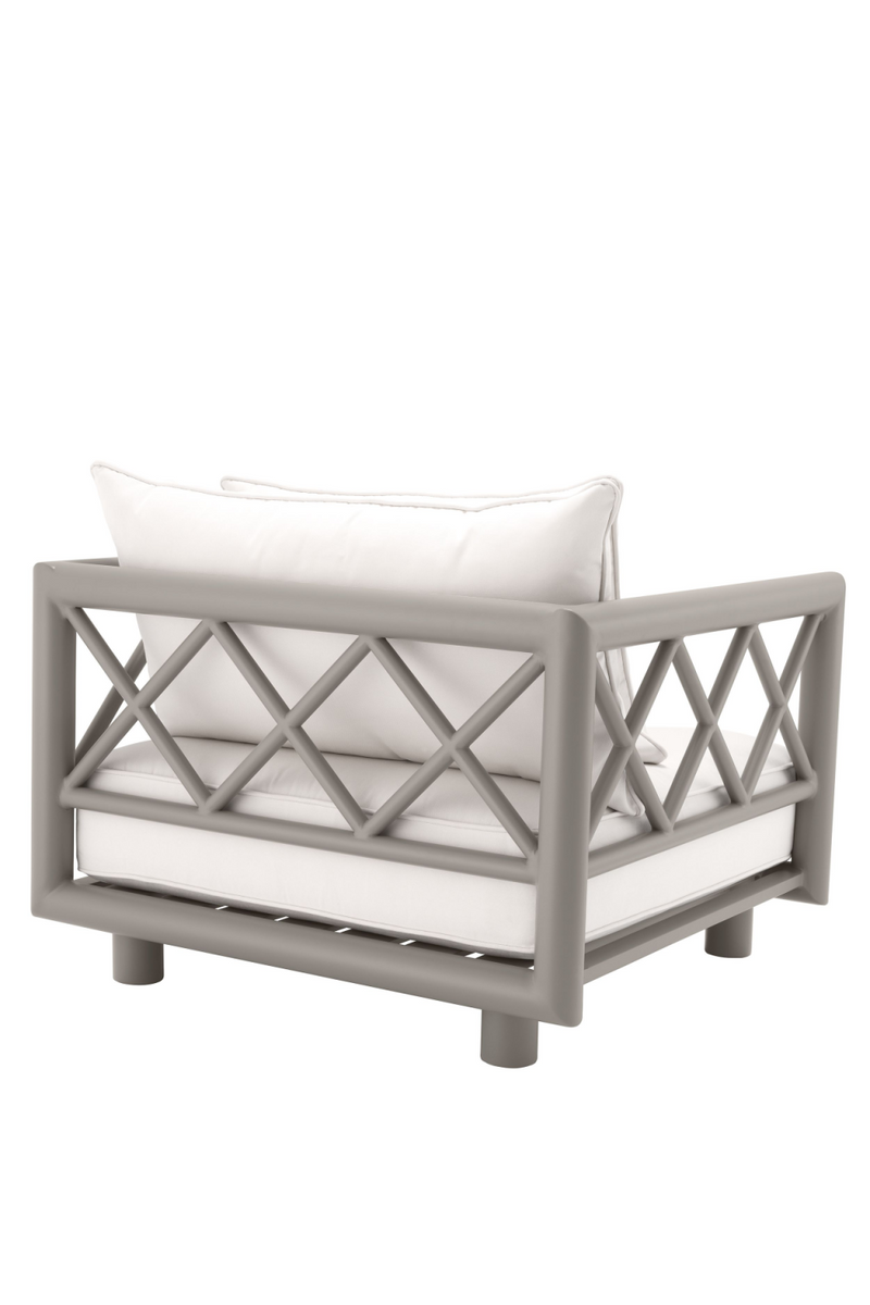 Gray Sunbrella Outdoor Lounge Chair | Eichholtz Mandelieu | Eichholtz Miami