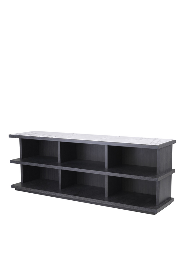 Gray Oak Marble TV Cabinet | Eichholtz Miguel | #1 Eichholtz Retailer