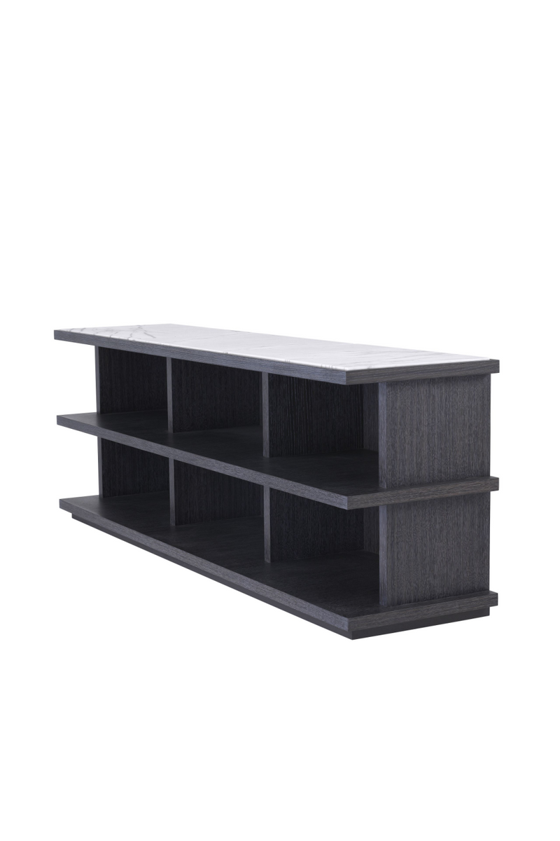 Gray Oak Marble TV Cabinet | Eichholtz Miguel |