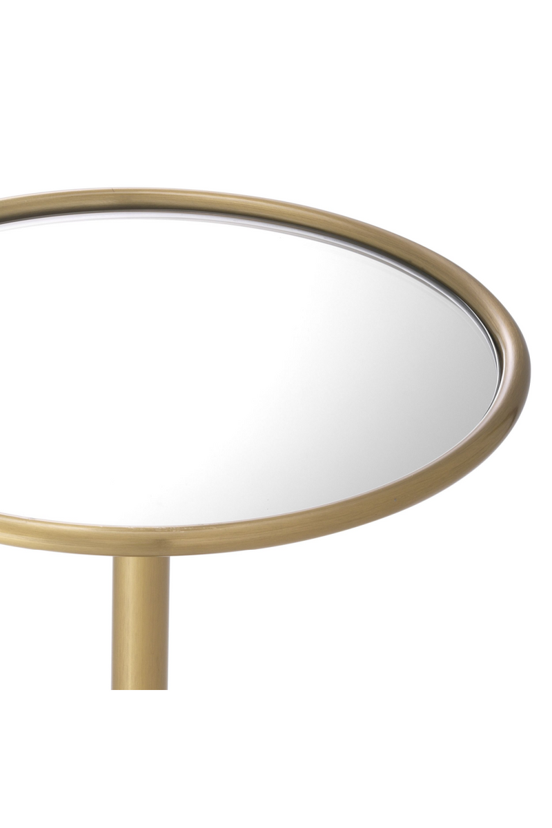 Round Brass Side Table | Eichholtz Narciso | Eichholtzmiami.com