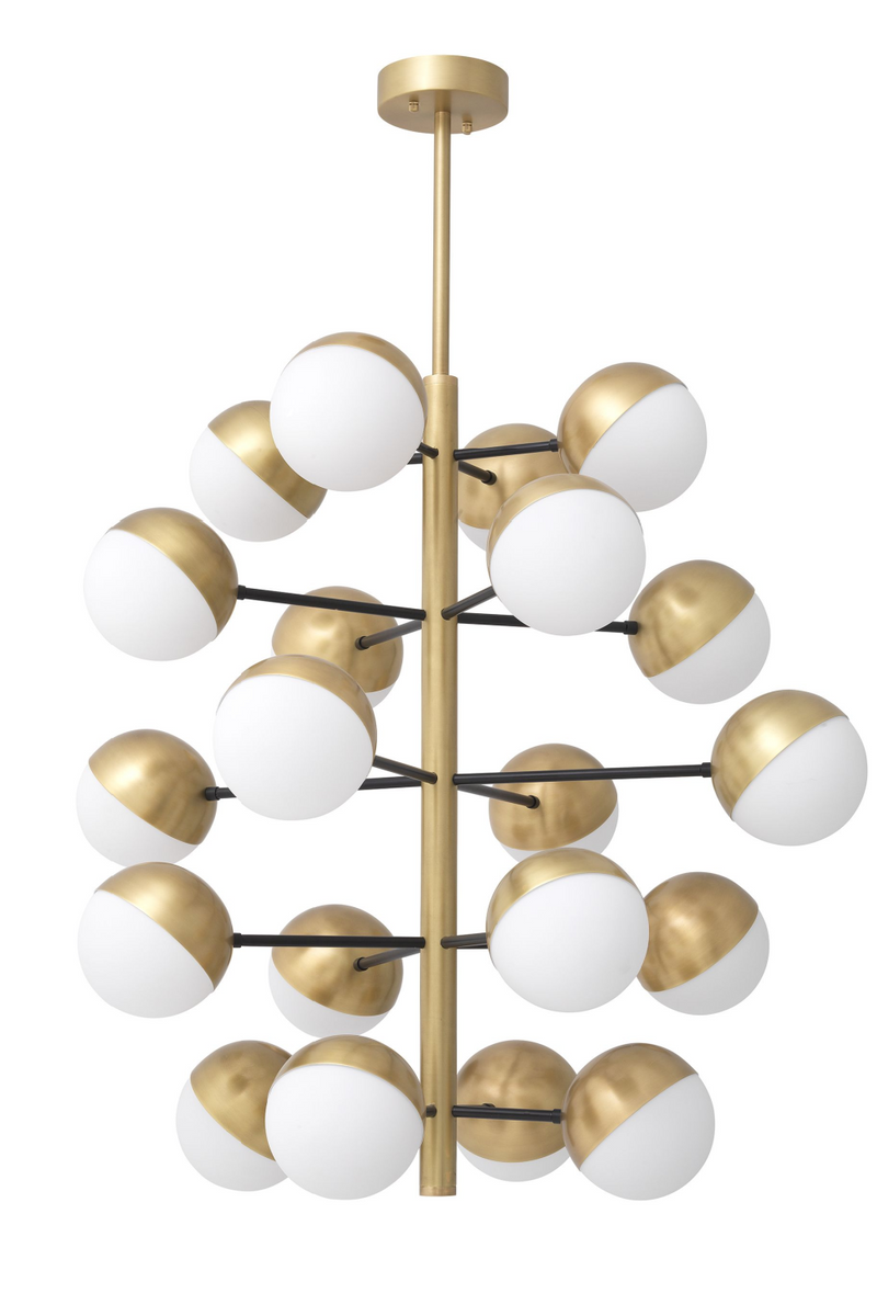 Brass Globe Sputnik Chandelier L | Eichholtz Cona | Eichholtz Miami