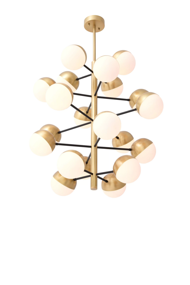 Brass Globe Sputnik Chandelier L | Eichholtz Cona | Eichholtz Miami