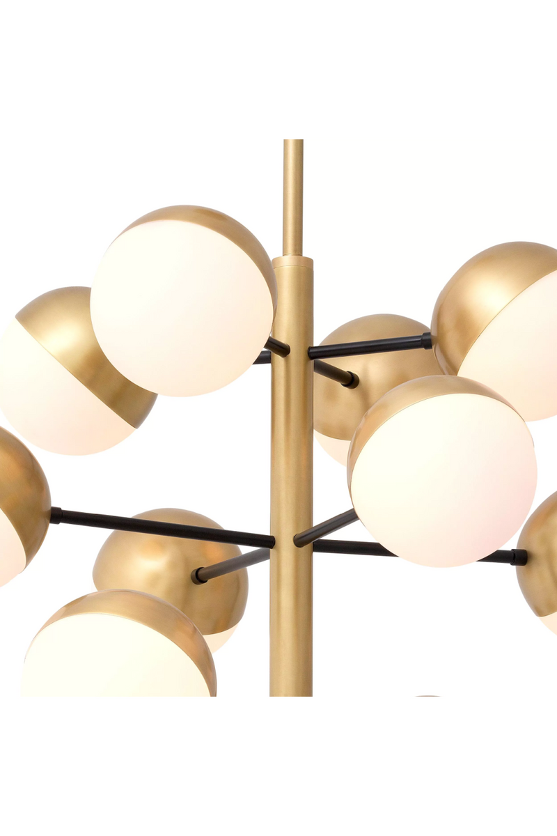 Brass Globe Sputnik Chandelier L | Eichholtz Cona | Eichholtz Miami