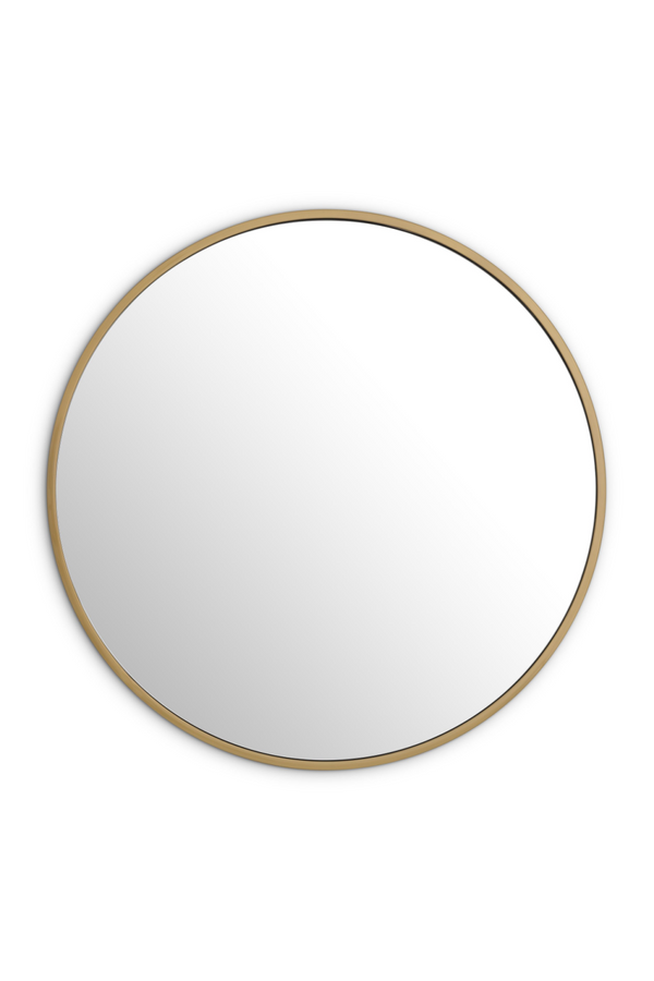 Brass Frame Round Mirror | Eichholtz Heath | Eichholtz Miami