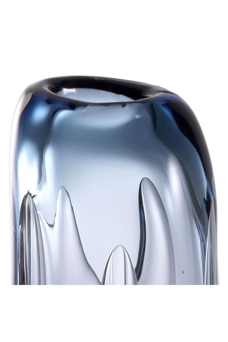 Blue Handblown Glass Vase | Eichholtz Sianni M | Eichholtzmiami.com