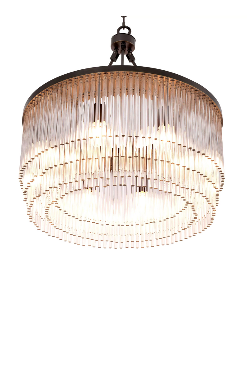 Bronze Layered Chandelier | Eichholtz Hector S | Eichholtz Miami
