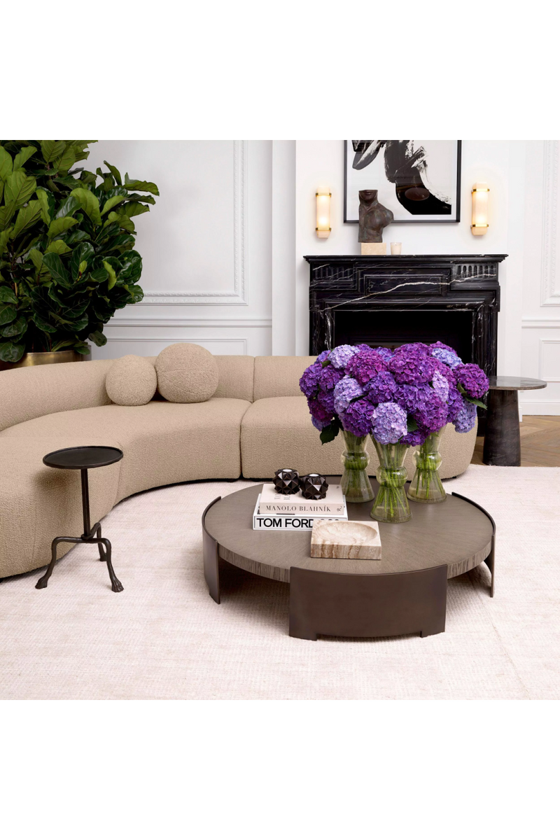 Contemporary Bronze Coffee Table | Eichholtz Quinto | Eichholtzmiami.com
