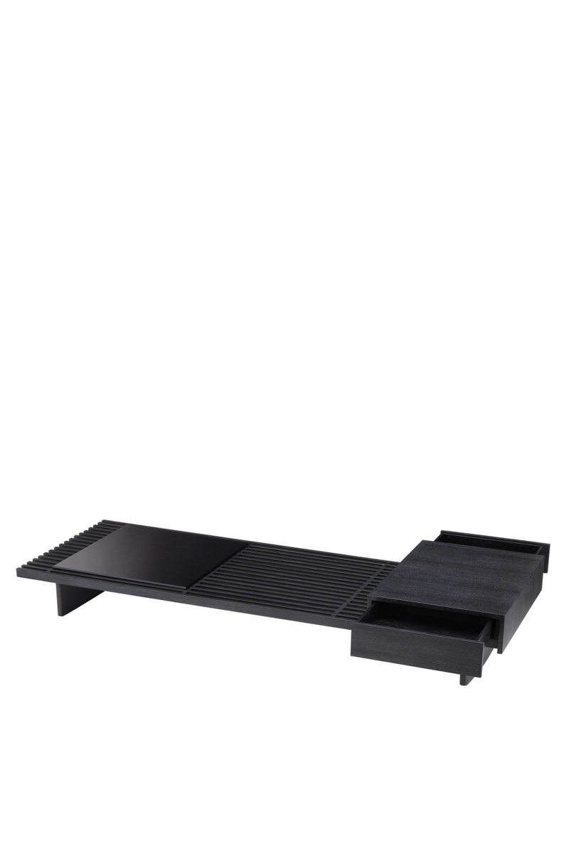 Charcoal Gray Oak Coffee Table | Eichholtz The Crest | Eichholtz Miami