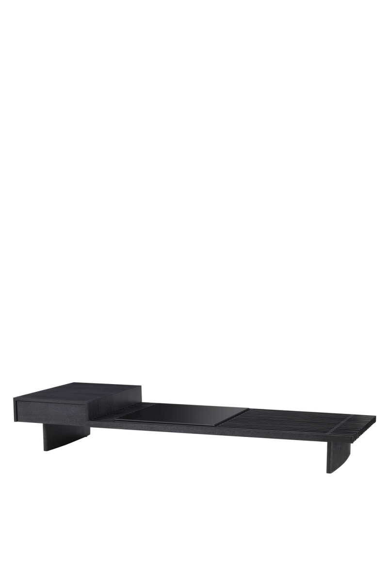 Charcoal Gray Oak Coffee Table | Eichholtz The Crest | Eichholtz Miami