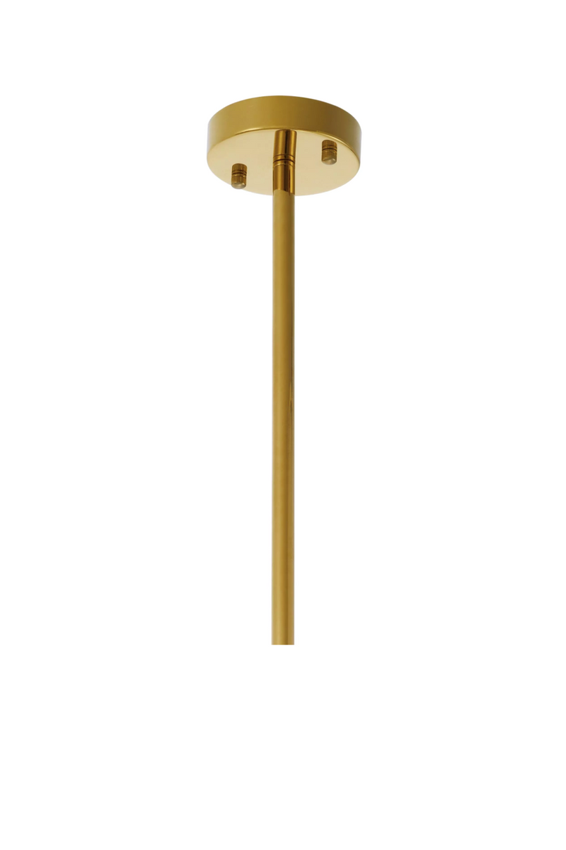 Gold Ringed Alabaster Chandelier | Eichholtz Pearl | Eichholtz Miami