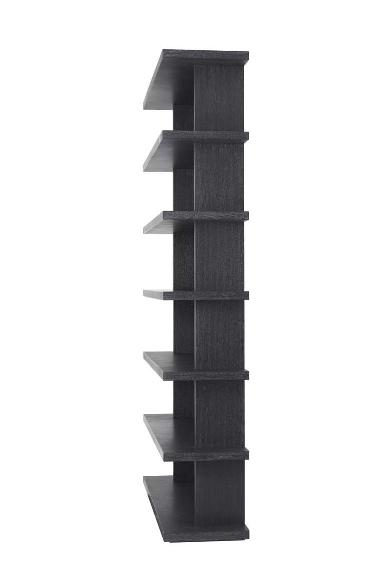 Charcoal Gray Oak Bookcase | Eichholtz Malibu | Eichholtzmiami.com