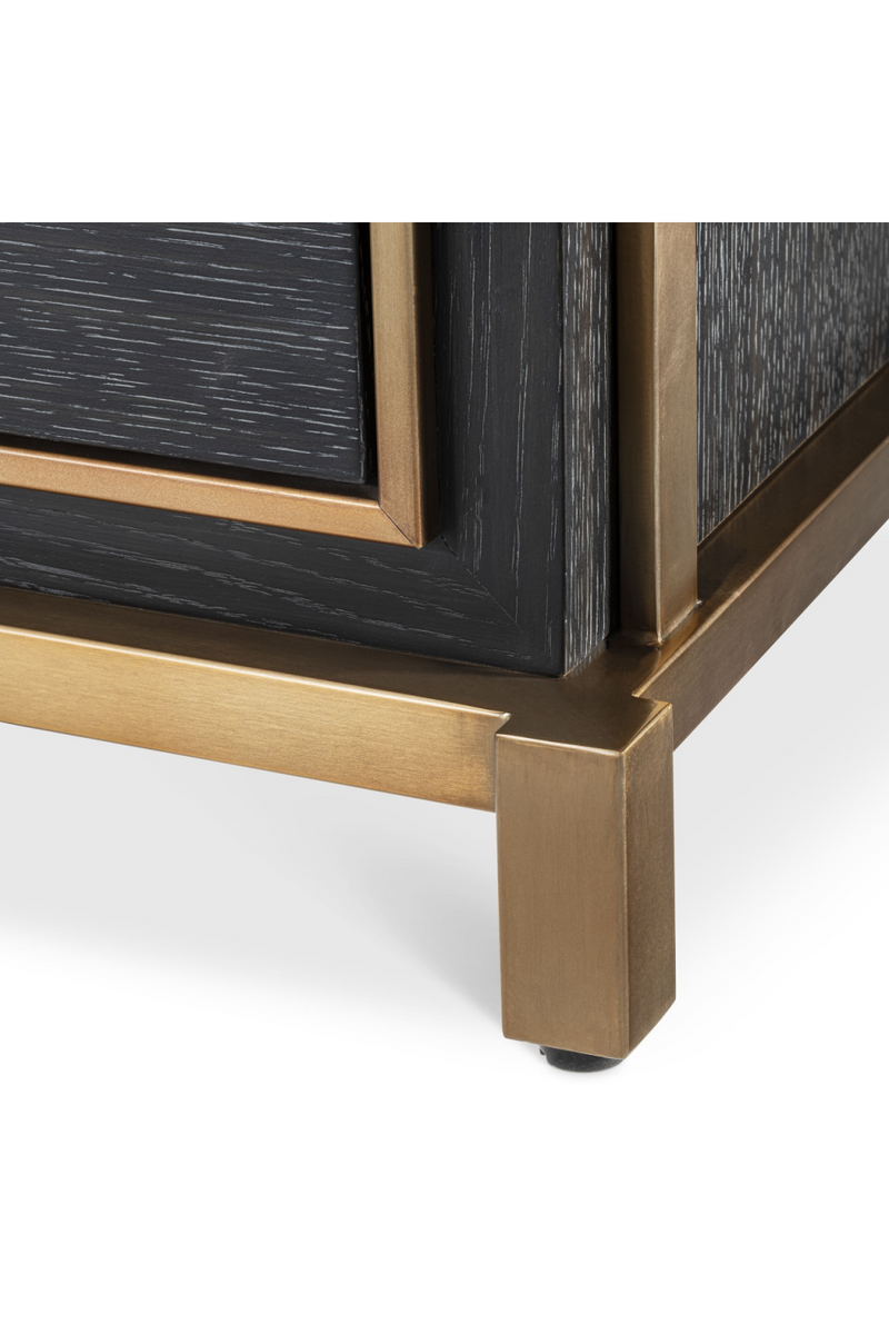 Charcoal Oak Bedside Table | Eichholtz Hazel | Eichholtz Miami