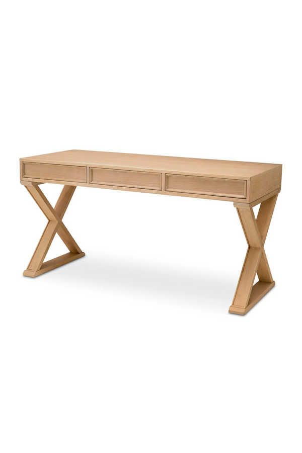 Natural Oak Desk | Eichholtz Sardinia | Eichholtzmiami.com