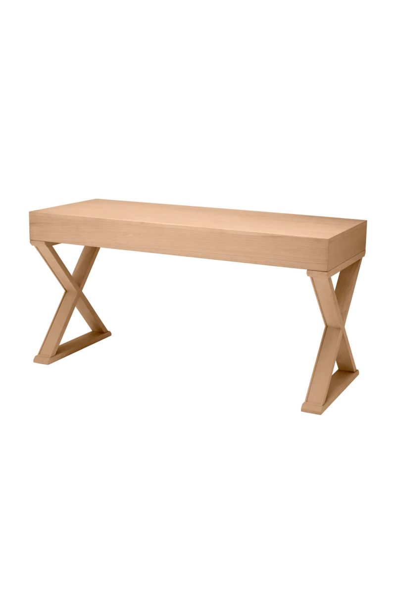 Natural Oak Desk | Eichholtz Sardinia | Eichholtzmiami.com