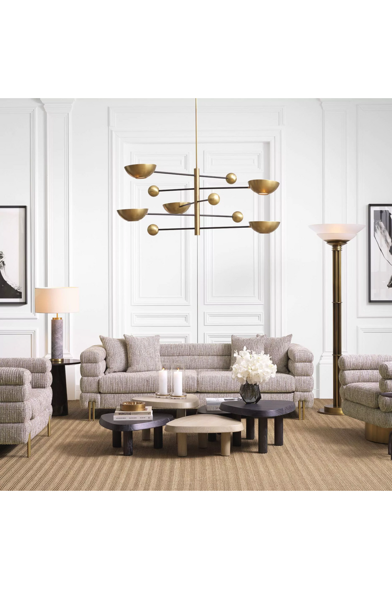 Antique Brass Bowls Chandelier | Eichholtz Salinas | Eichholtz Miami