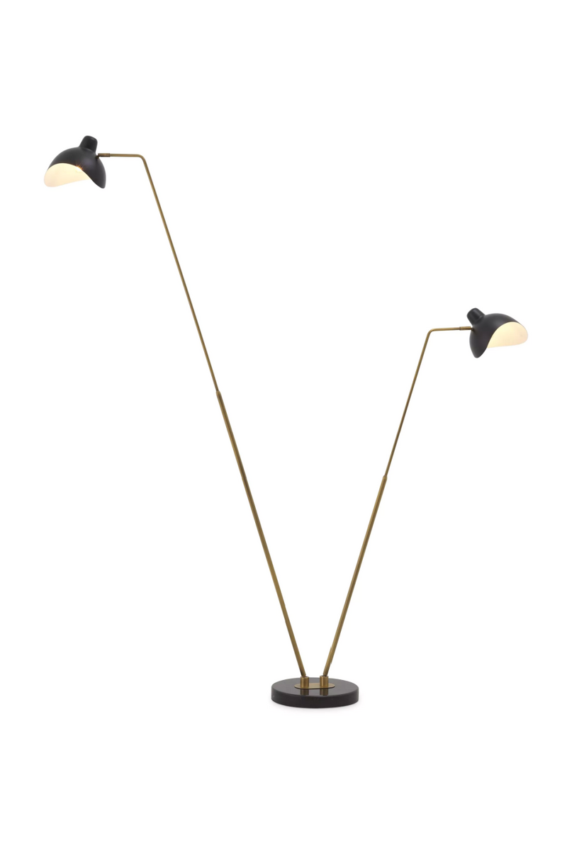 Industrial Double Floor Lamp | Eichholtz Asta | Eichholtzmiami.com