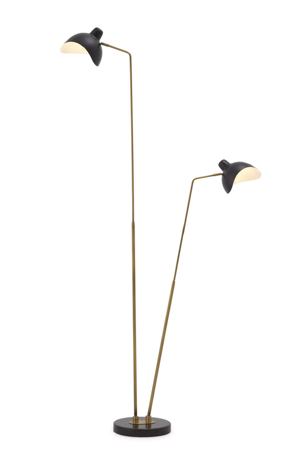 Industrial Double Floor Lamp | Eichholtz Asta | Eichholtzmiami.com
