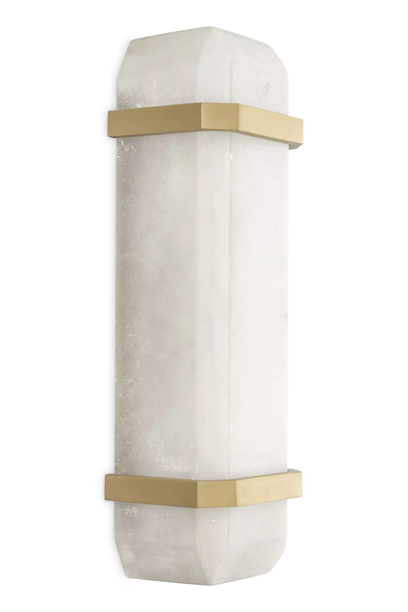 Alabaster Block Wall Lamp | Eichholtz Pandora | Eichholtzmiami.com