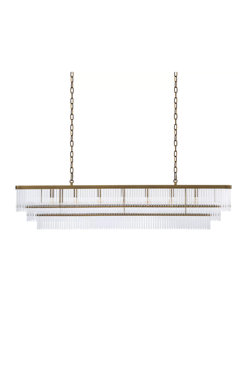 Glass Rods Modern Chandelier | Eichholtz East | Eichholtz Miami