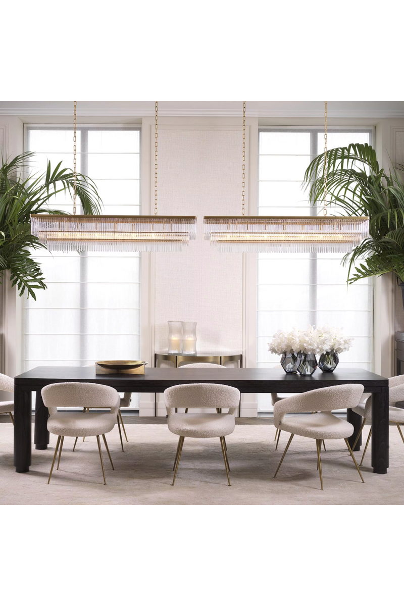 Glass Rods Modern Chandelier | Eichholtz East | Eichholtz Miami