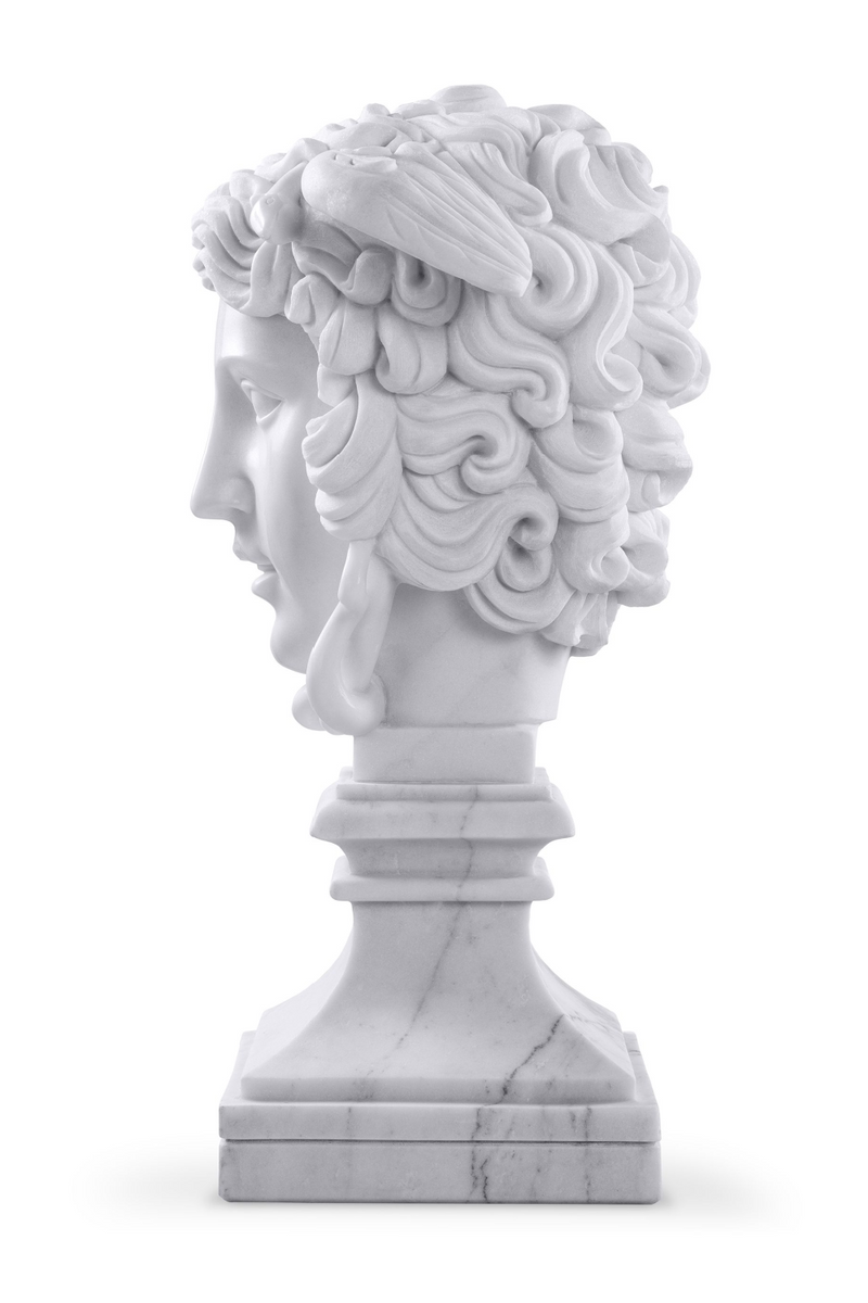 White Marble Sculpture | Eichholtz Medusa | Eichholtz Miami