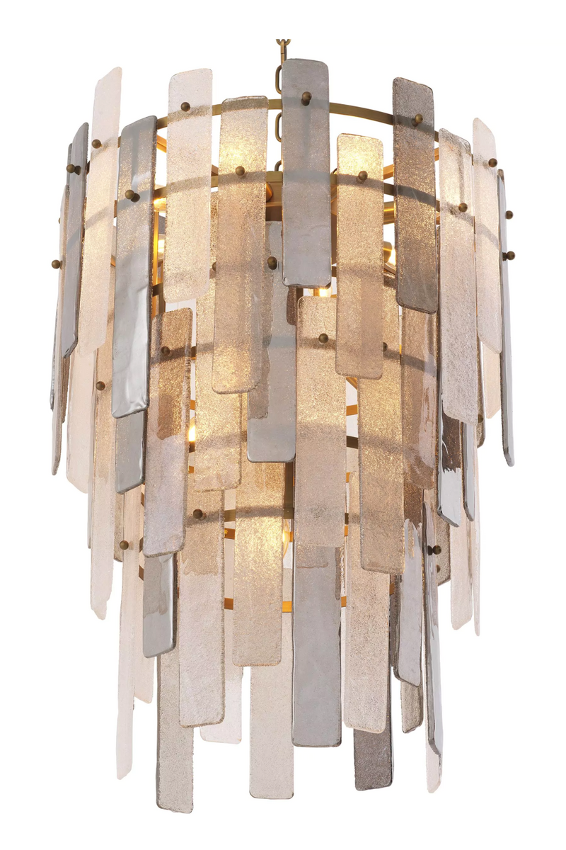 Glass Sheets Contemporary Chandelier | Eichholtz Greyson | Eichholtzmiami.com