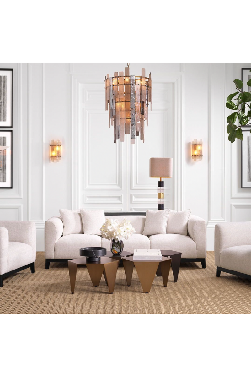 Glass Sheets Contemporary Chandelier | Eichholtz Greyson | Eichholtzmiami.com