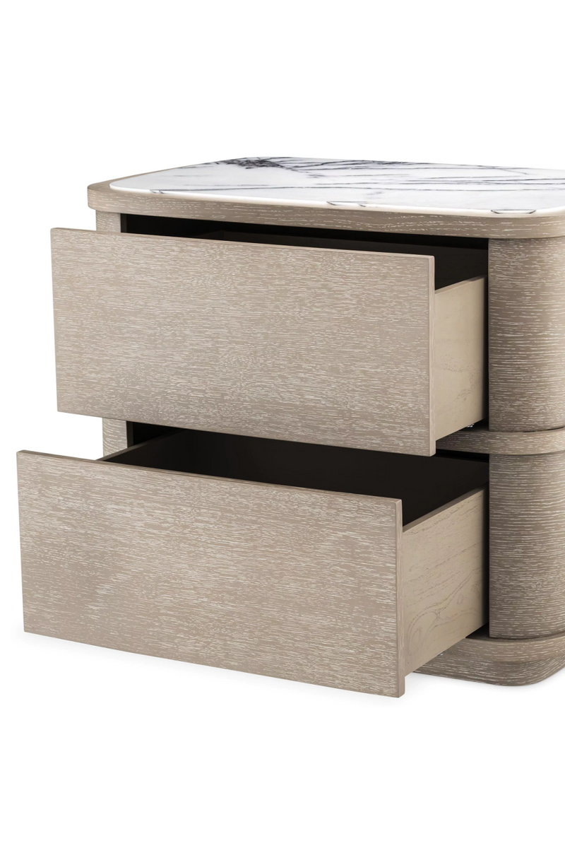 Marble Top Contemporary Nightstand | Eichholtz Cabana | Eichholtzmiami.com