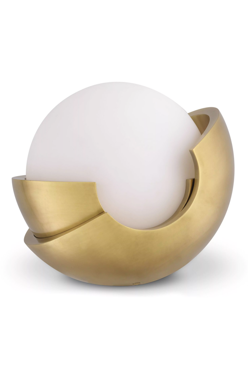 Modern Brass Globe Table Lamp | Eichholtz Cabo | Eichholtzmiami.com