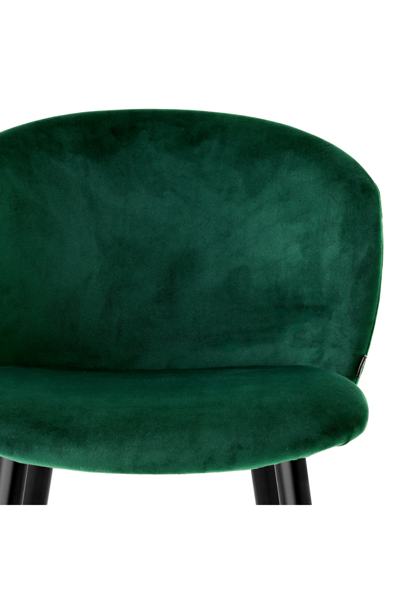 Vintage Inspired Velvet Bar Stool | Eichholtz Volante | Eichholtzmiami.com