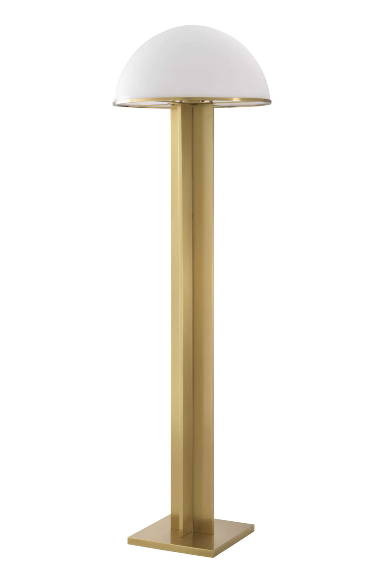 Antique Brass Stemmed Floor Lamp | Eichholtz Berkley | Eichholtzmiami.com