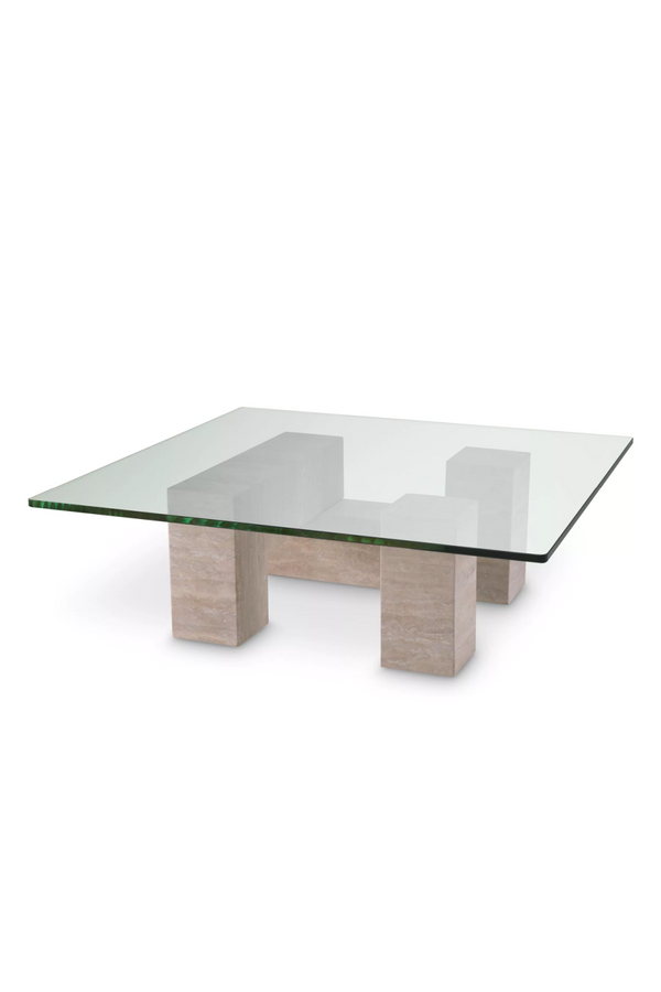 Square Glass Coffee Table | Eichholtz Ikal | Eichholtzmiami.com