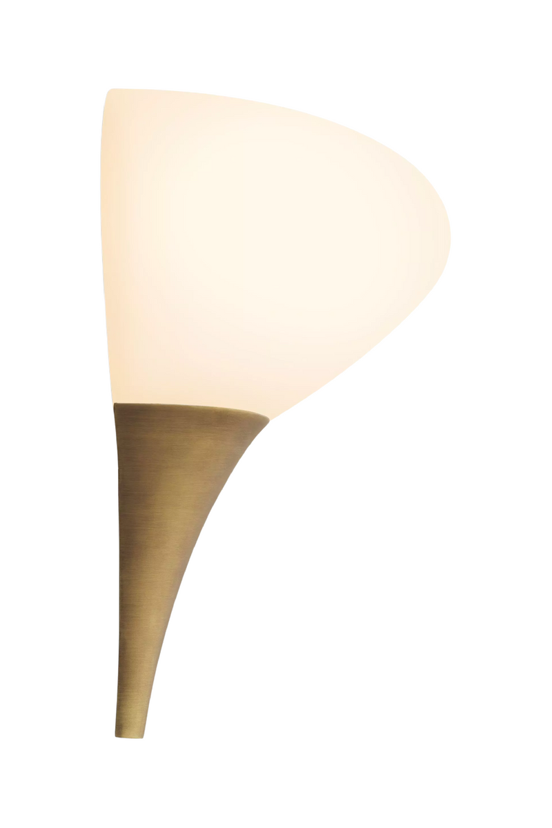 Elliptical Glass Wall Lamp | Eichholtz Duco | Eichholtz Miami