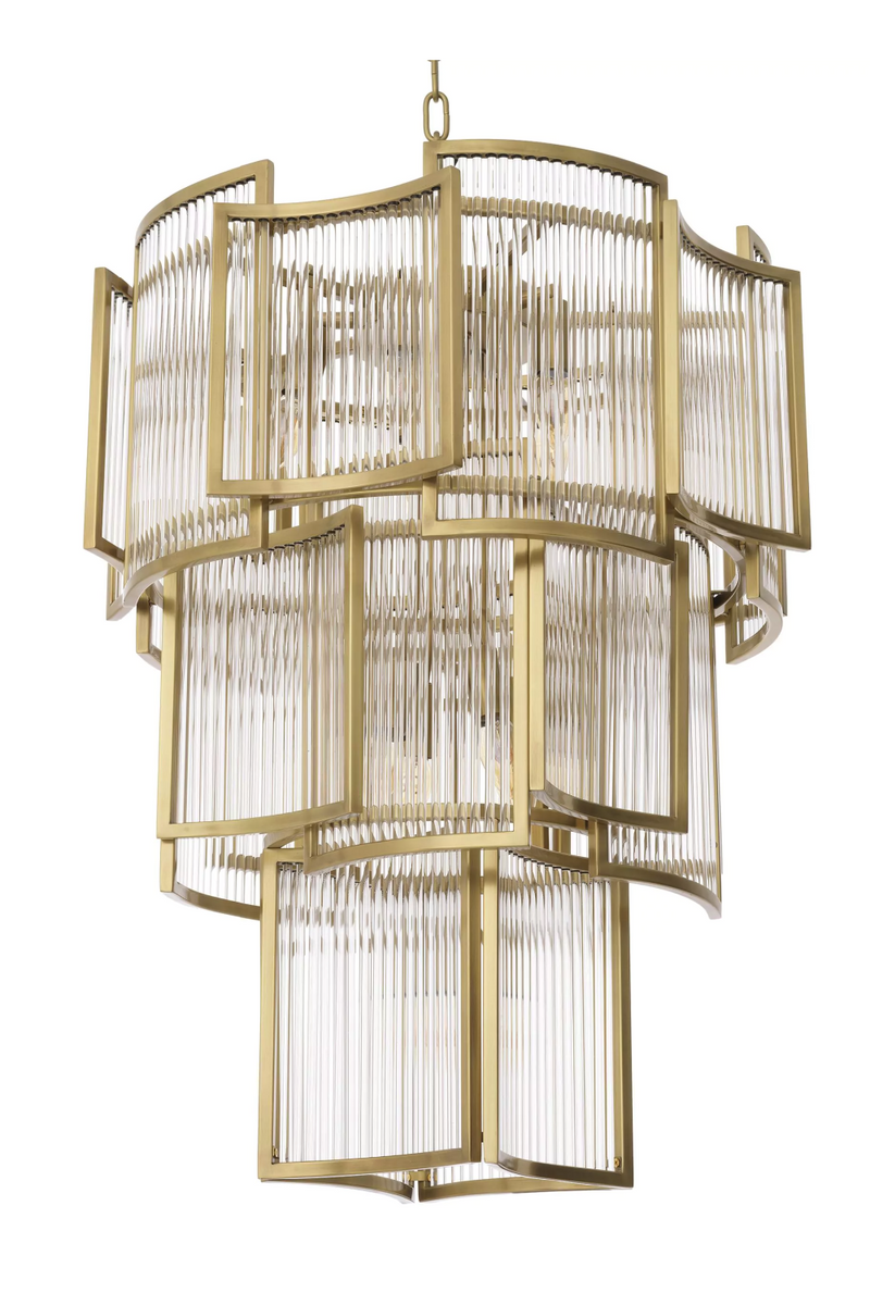 Modern Art Deco Chandelier | Eichholtz Jet Set | Eichholtz Miami