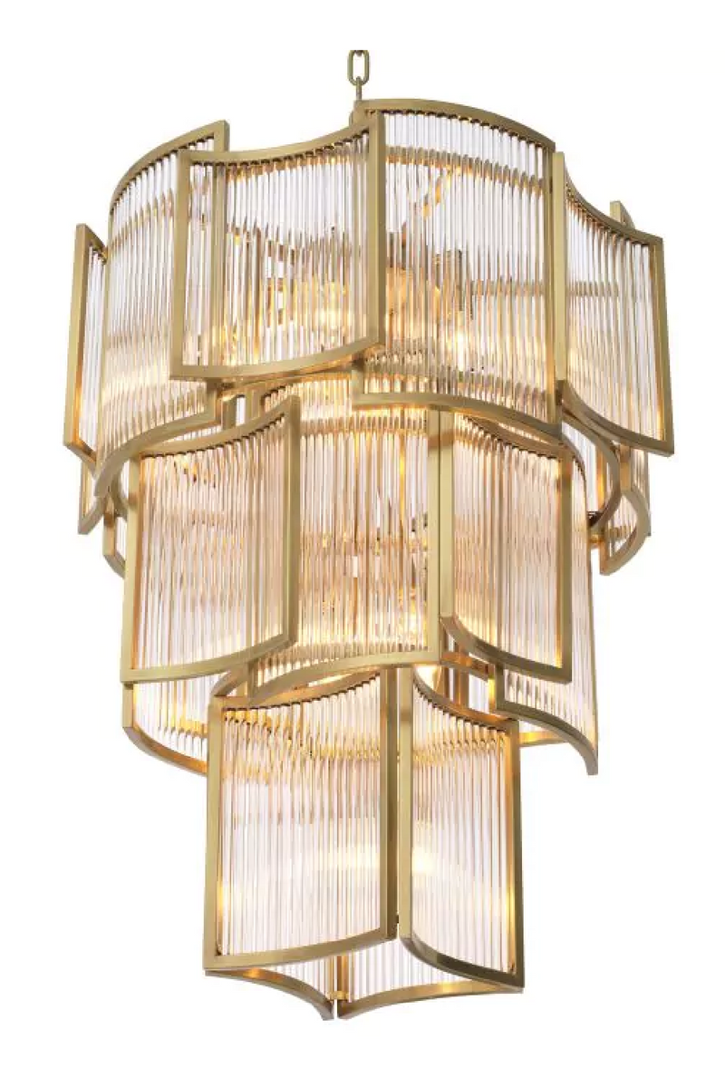 Modern Art Deco Chandelier | Eichholtz Jet Set | Eichholtz Miami