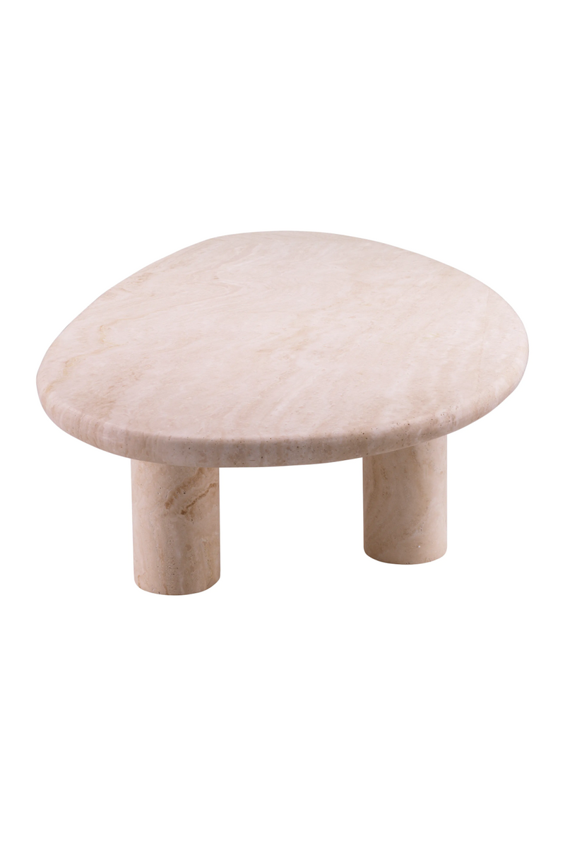 Travertine Organic Coffee Table | Eichholtz Prelude | Eichholtzmiami.com