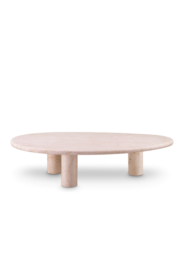 Travertine Organic Coffee Table | Eichholtz Prelude | Eichholtzmiami.com