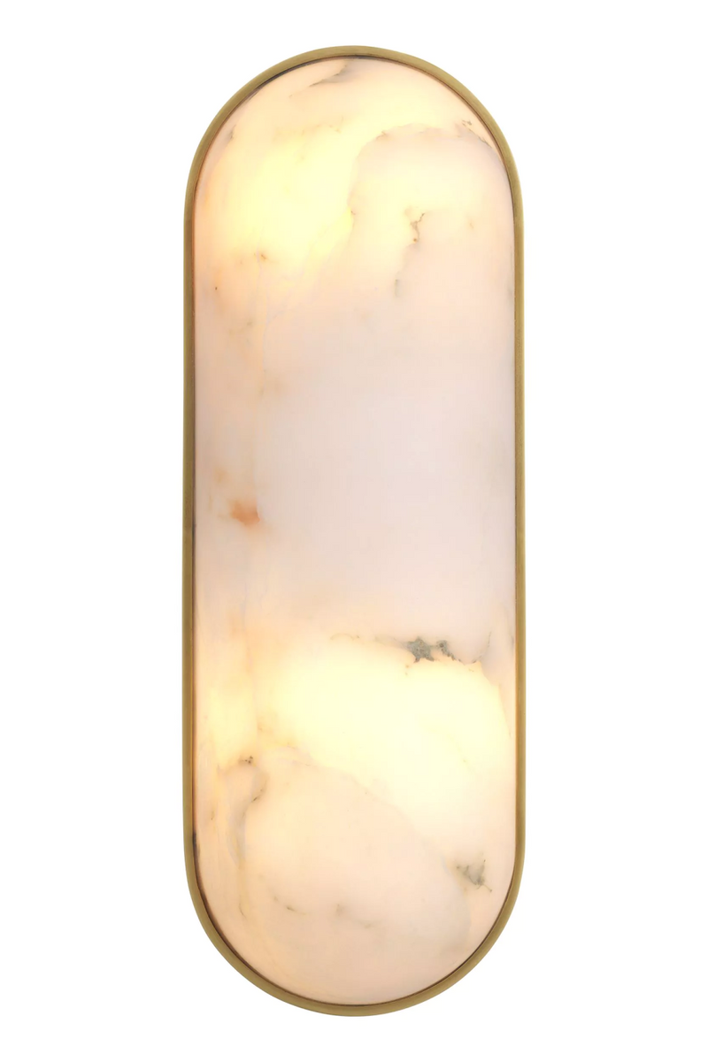 Elongated Alabaster Wall Lamp | Eichholtz Sumo | Eichholtzmiami.com